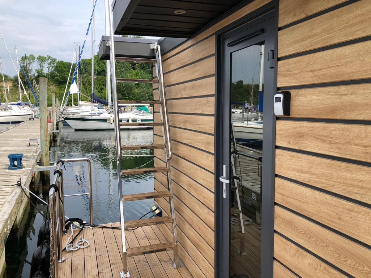 Hotel Hausboot-LaFe Flensburger Förde Egernsund Exterior foto