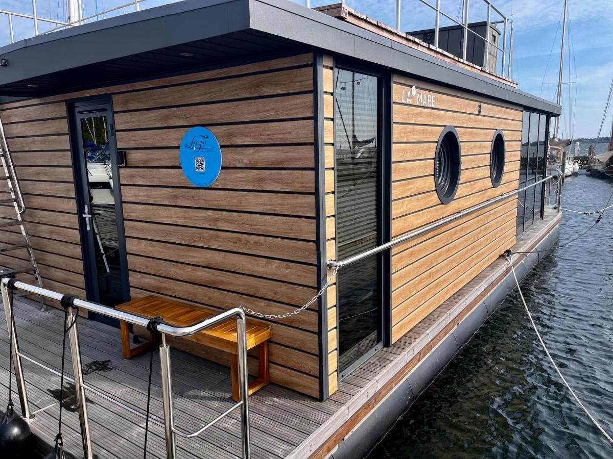 Hotel Hausboot-LaFe Flensburger Förde Egernsund Exterior foto