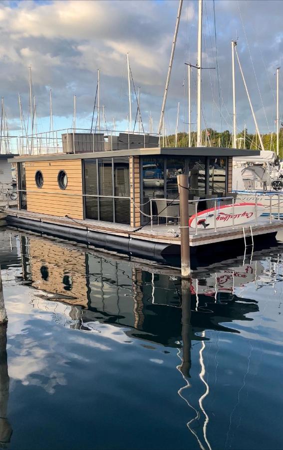 Hotel Hausboot-LaFe Flensburger Förde Egernsund Exterior foto